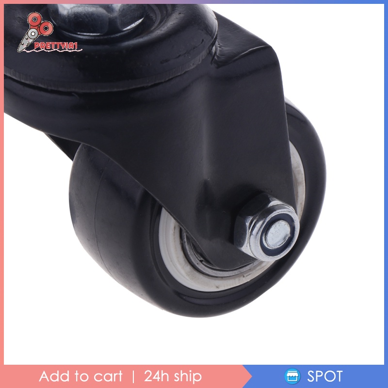Bánh xe xoay bằng cao su 1.5&quot; M10 thay thế cho ghế ngồi