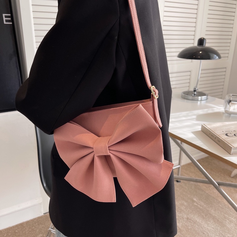 Túi xách nữ đeo chéo mini Thắt nơ xinh dễ thương hàng quảng châu siêu hot T33