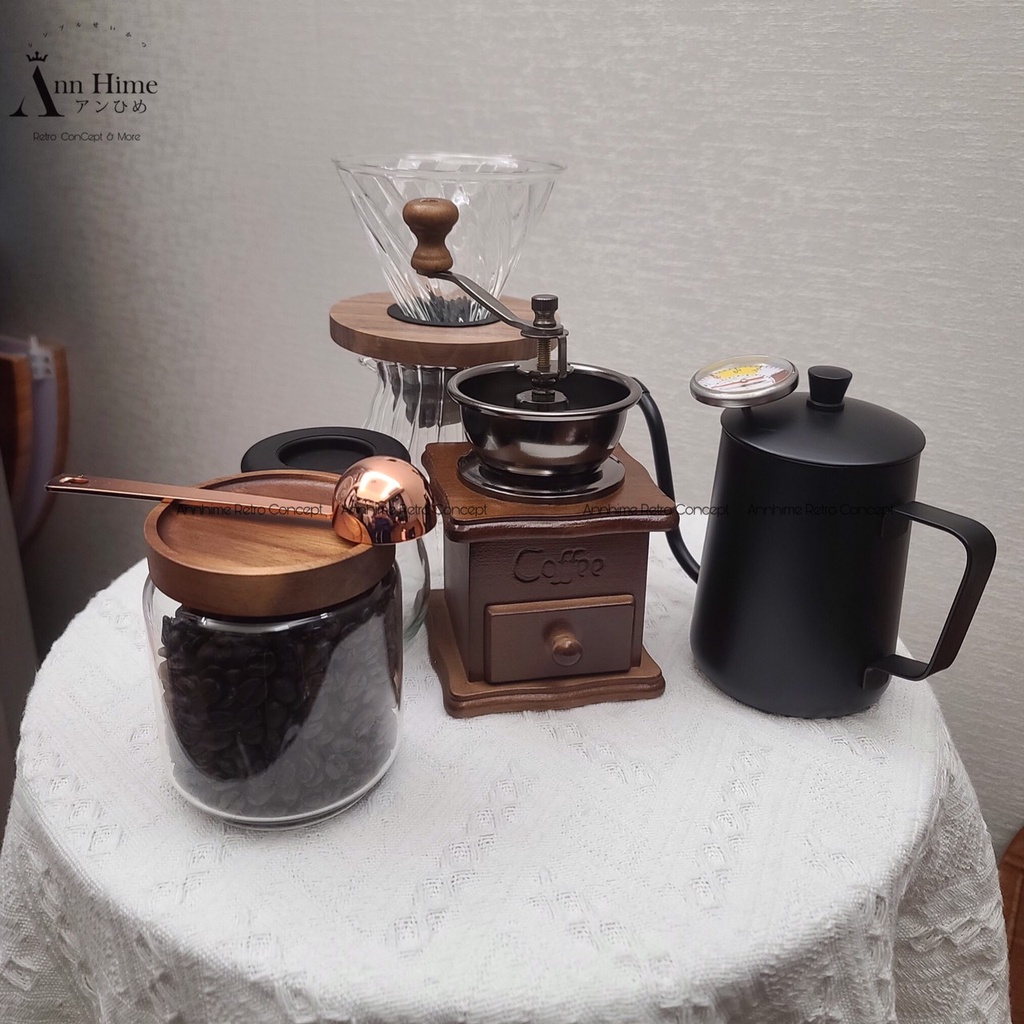 Ấm Cổ Ngỗng Pha Cà Phê Moka Pot 400ml Cao Cấp