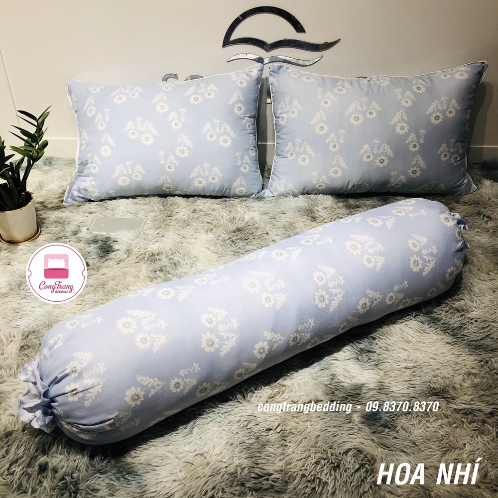 Vỏ gối ôm Cotton PL hoạt tính Nhiều Màu - Cotton Poly nhập Khẩu - Không Bai Xù, không phai màu (30cm x 100cm) | BigBuy360 - bigbuy360.vn