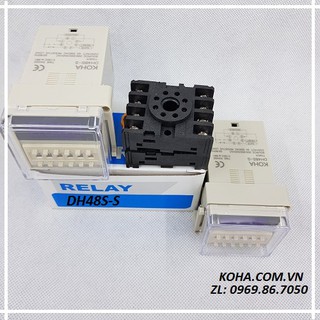[Bộ đôi] Timer hẹn giờ luân phiên, đảo chiều thiết bị DH48S-S.