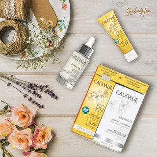BỘ DƯỠNG DA CAUDALIE ❤ TINH CHẤT DƯỠNG SÁNG CAUDALIE VINOPERFECT RADIANCE SERUM & KEM CHỐNG NẮNG CAUDALIE ANTI-WRINKLE