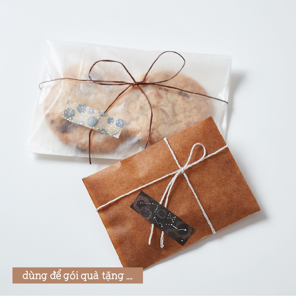 Băng keo giấy cắt sẵn KITTA BASIC - sự kết hợp hoàn hảo giữa washi tape và stickers - hàng chính hãng 💫