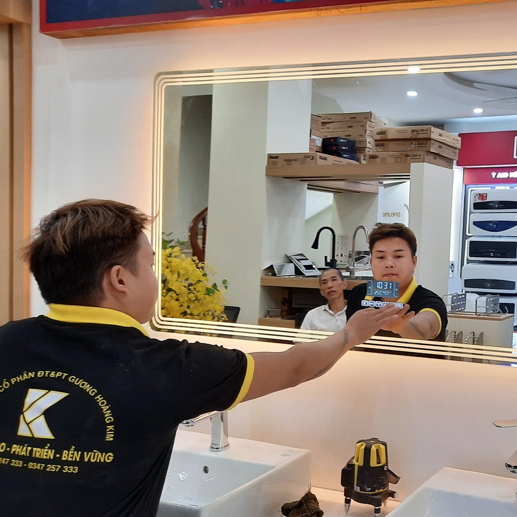 Gương đèn led - Hoàng Kim