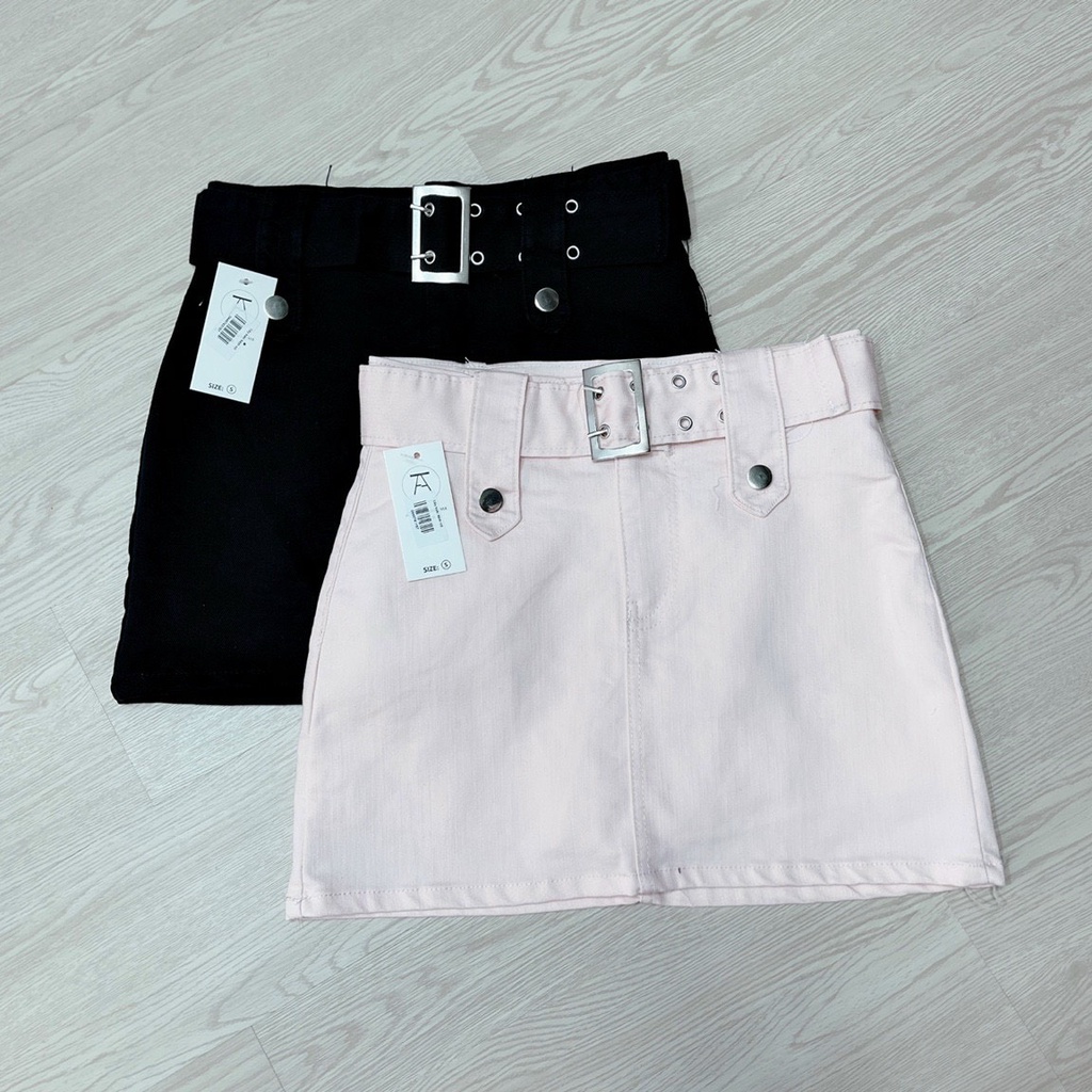 Chân Váy kaki tặng kèm nịt,Chân váy kaki chữ A tặng kèm nịt đủ size,LY STORE