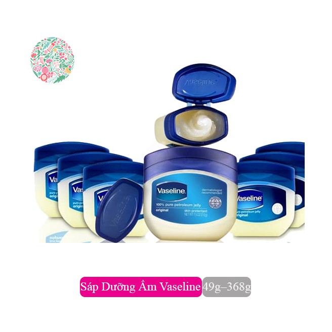 Vaseline, Sáp dưỡng ẩm giúp làm giảm nứt nẻ , khô da, dưỡng da luôn mềm mại căng mọng và trắng đẹp