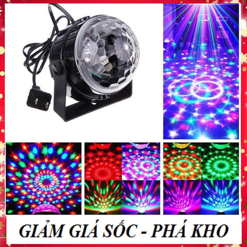 ✙☈🔱 Xả Kho Đèn Led 7 Màu Vũ Trường - Nháy Theo Nhạc, Trang Trí Phòng Ngủ, Karaoke, tiktok Bar Tiện ích Cho các dân chơ
