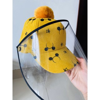 Nón CD cho bé có kính chắn bụi