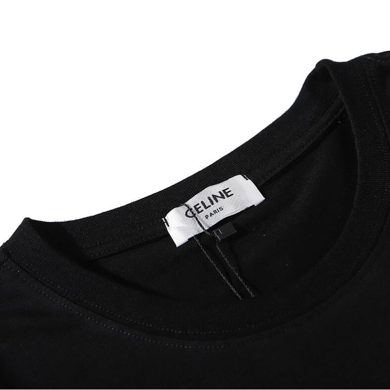 Áo Thun Tay Ngắn Cổ Tròn Vải Cotton In Hình Thời Trang Dành Cho Nam Nữ