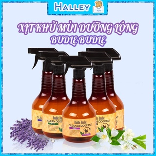 Xịt khử mùi dưỡng lông budle budle 530ml - halley