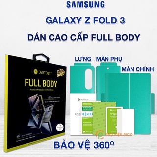 Dán màn hình samsung galaxy z fold 3 360 độ full 2 mặt trước sau - dán lưng samsung z fold 3 ppf cao cấp