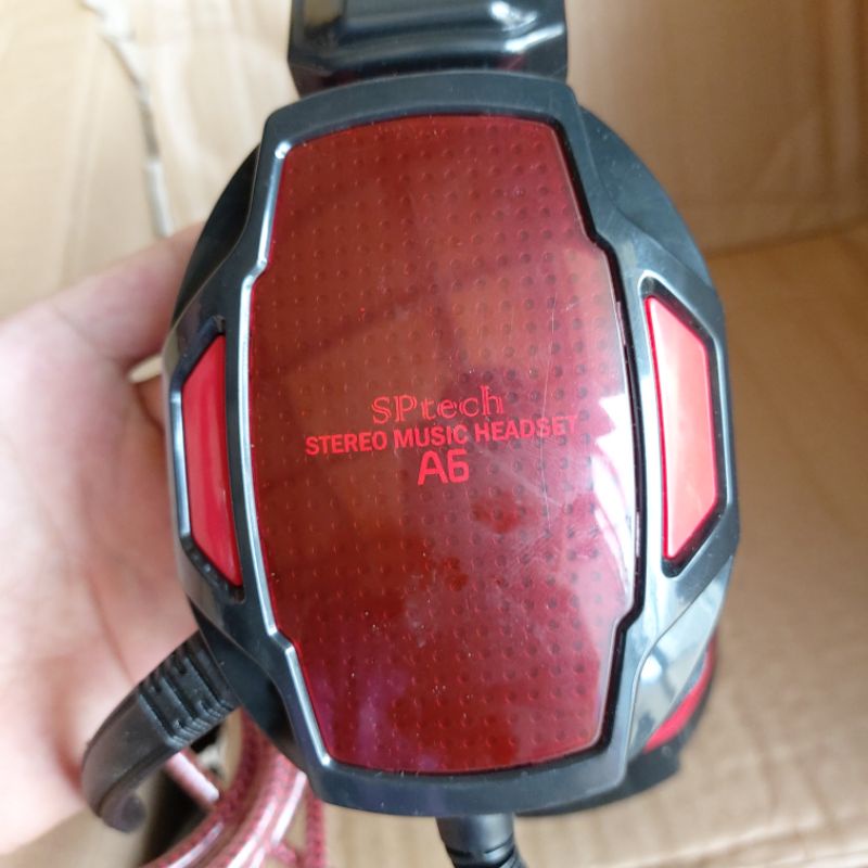 Headphone gaming dây dù bọc nhựa xịn mới 100%