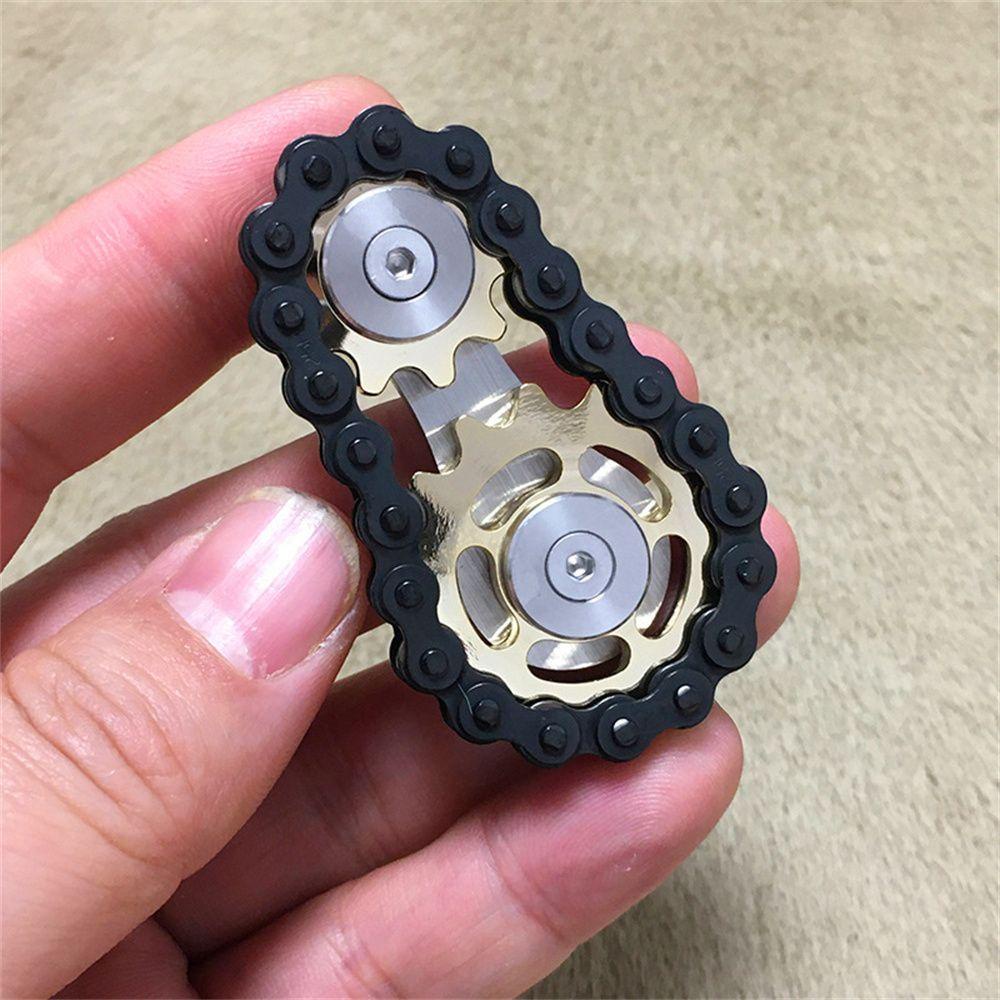 Con Quay Đồ Chơi Fidget Spinner HìNh BáNh Răng Dây Xích Cổ ĐiểN GiảM stress Cho Trẻ Em / NgườI LớN