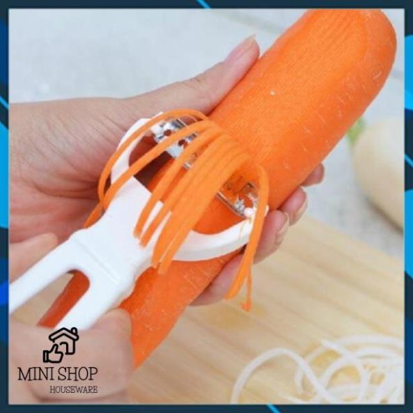 Combo 100 Nạo, Bào Vỏ, Cắt Nghiền Nhỏ Rau Củ Băng Nhựa Đa Năng