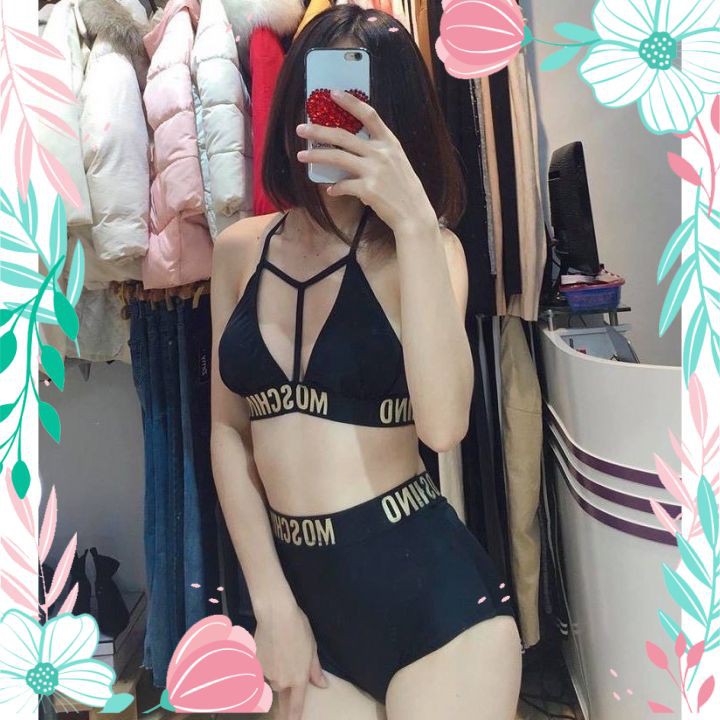Bikini 2 Mảnh Tắm Biển Đồ Bơi Nữ Dạo Biển