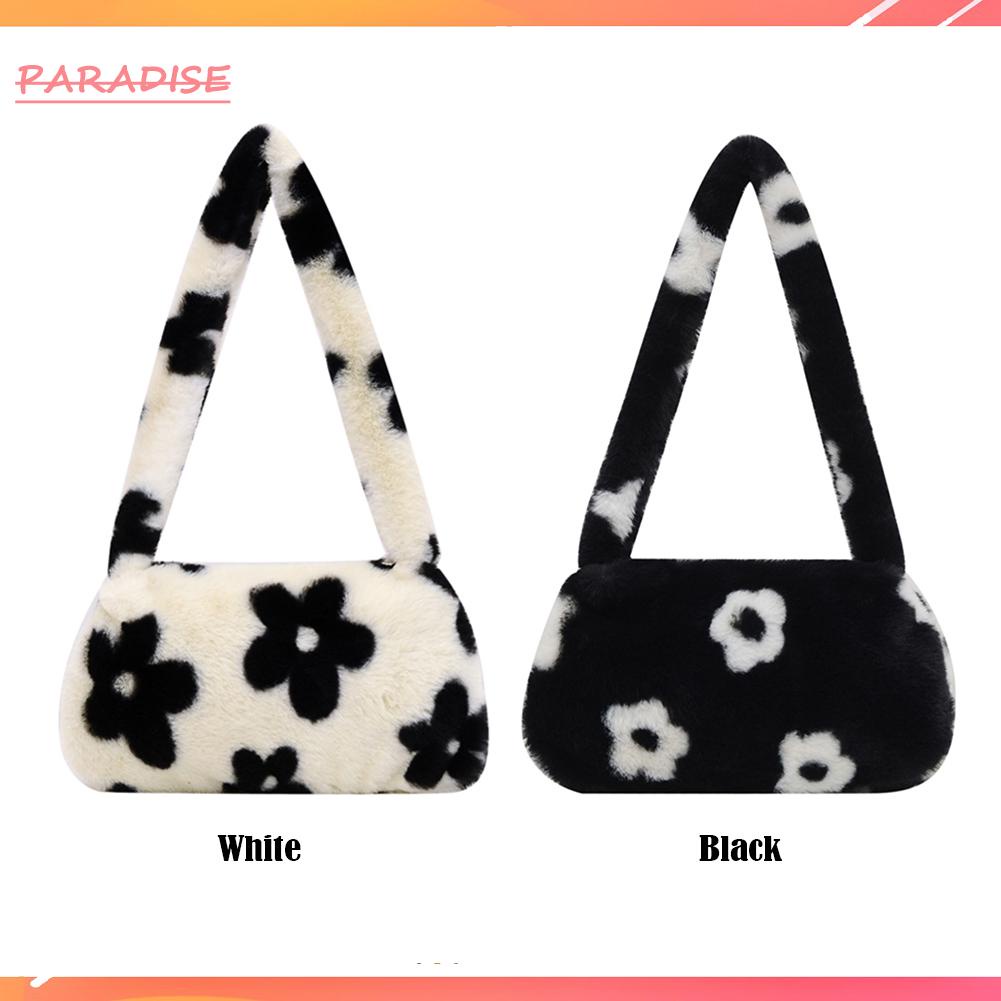 Túi Bông Kẹp Nách Nhỏ In Hoa Thời Trang Cho Nữ