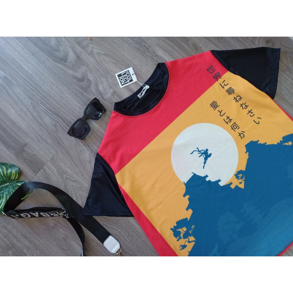 áo thun bigsize unisex[hiệp khách] nhật mẫu 2