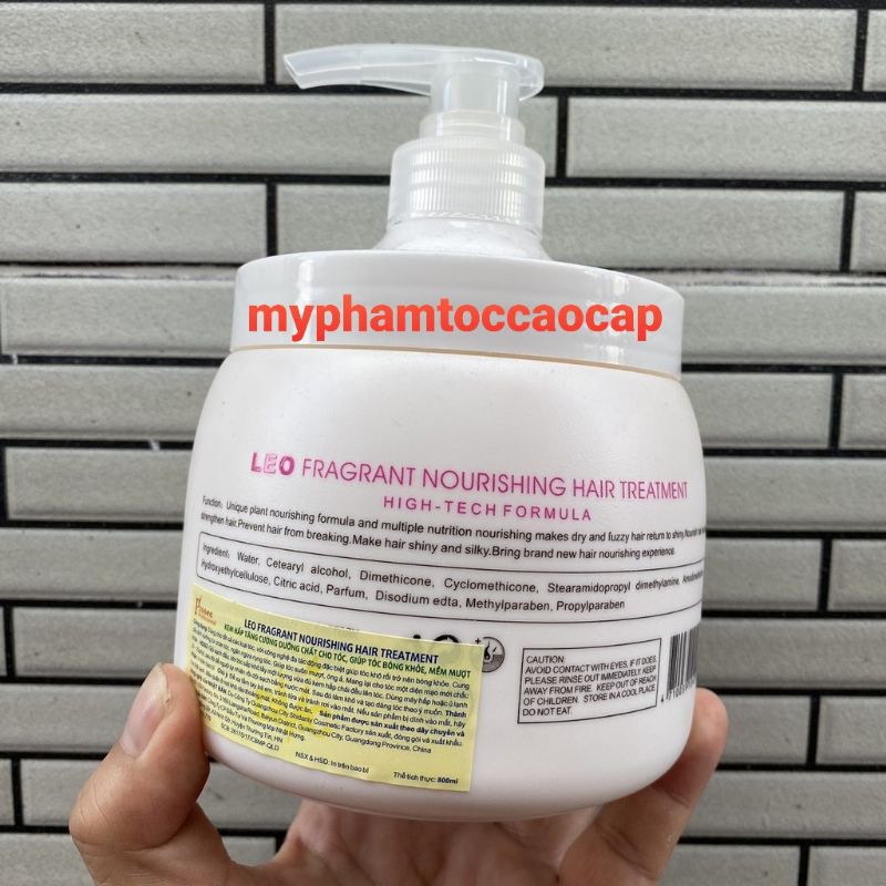 HẤP PHỤC HỒI TÓC HƯ TỔN NATURALLY CARE FRAGRANT NOURSHING PROSEE LEO 800ML