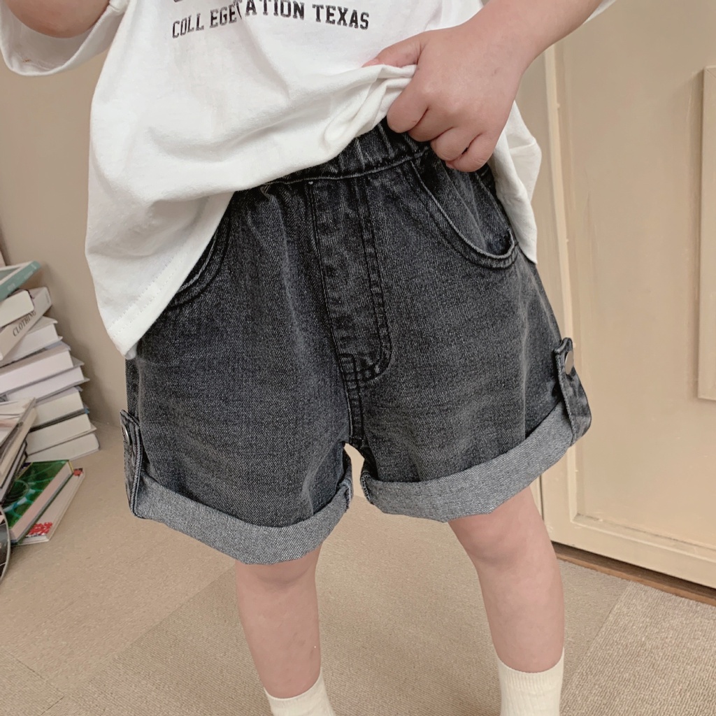 Quần đùi jean quần short jean bé trai , bé gái từ 7kg- 22kg QK20