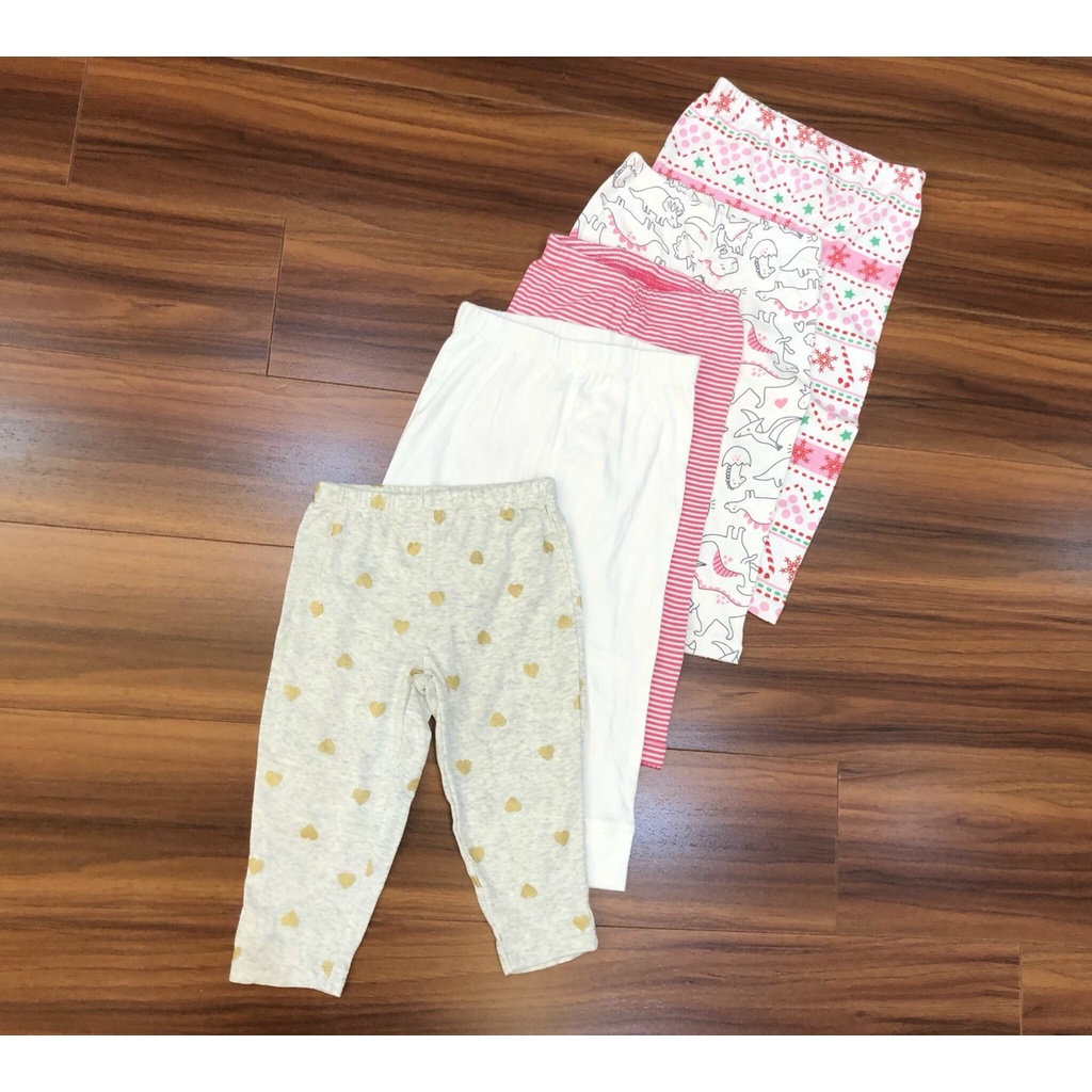 Quần bé gái,set 5 chiếc quần legging cho bé từ 0-3 tuổi ,xuất dư combodia,co dãn tốt chất vải xuất dư mềm đẹp
