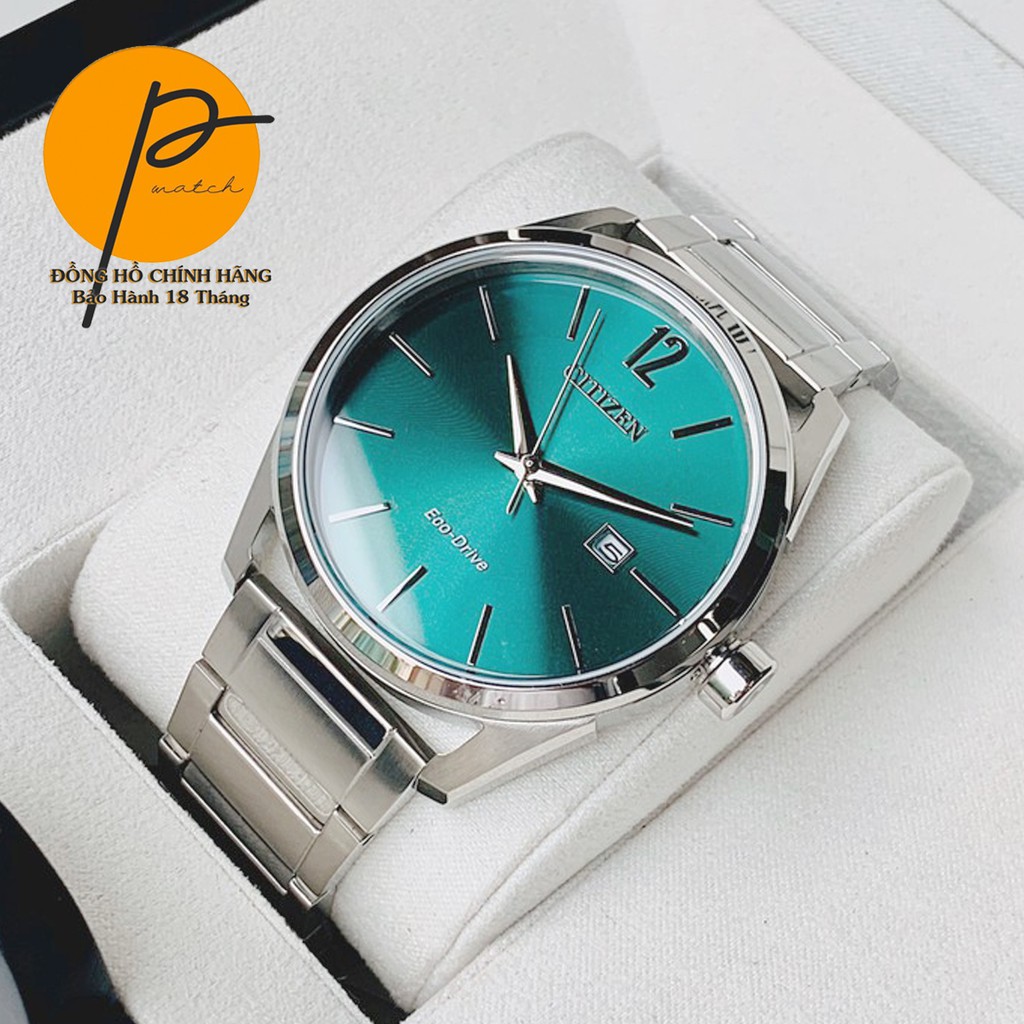Đồng Hồ Nam Ci.tizen ECO-DRIVE Dây Kim Loại Pwatch BM7410-51X Chính Hãng