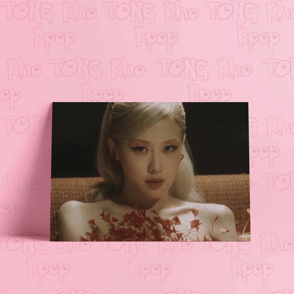 Tấm Poster cao cấp giấy 260gsm in hình ROSÉ  SINGLE ALBUM idol Kpop ảnh đẹp