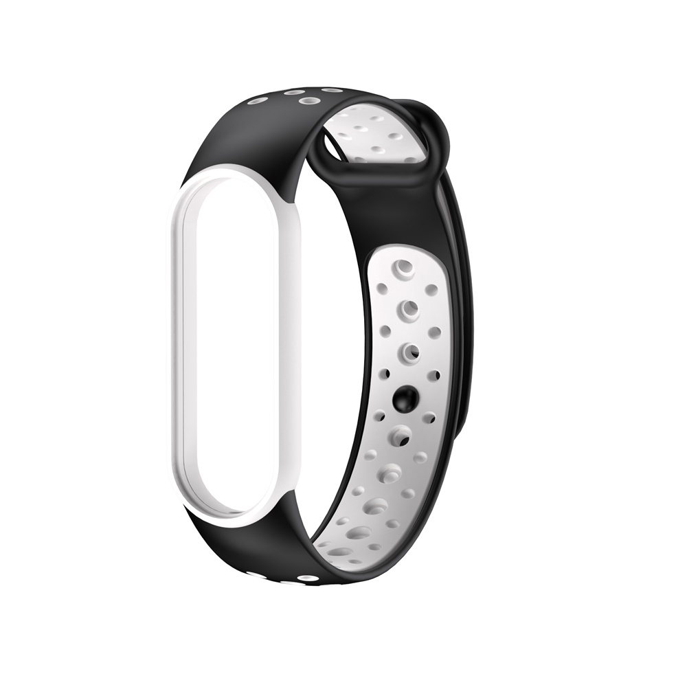 Dây Đeo Thay Thế Chất Liệu Silicon Màu Trơn Cho Đồng Hồ Xiaomi Mi Band 5 / 6 NFC