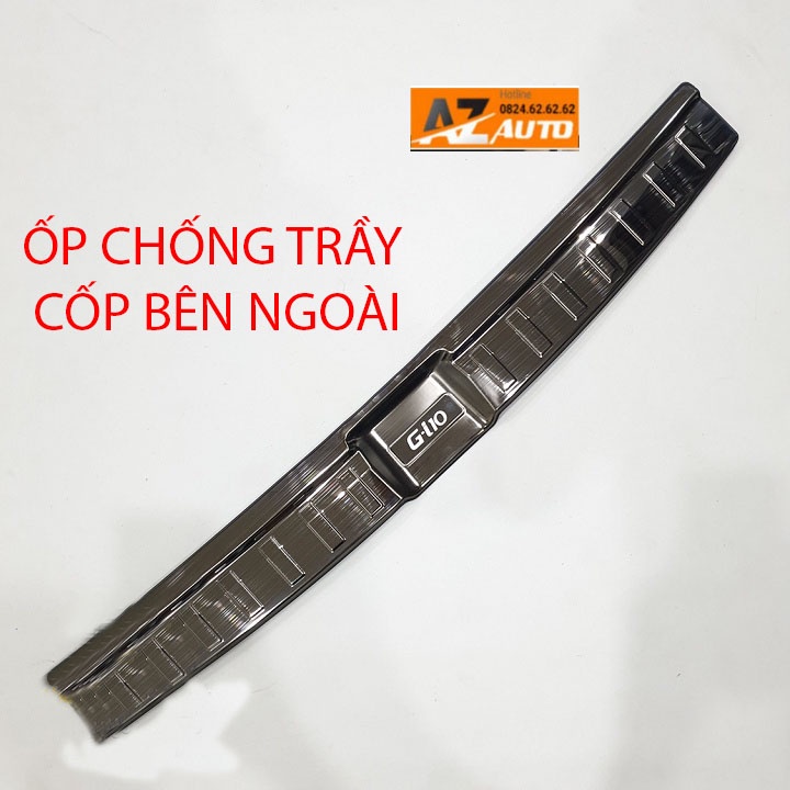 Ốp chống trầy bậc cốp Hyundai Grand i10 2021-2023