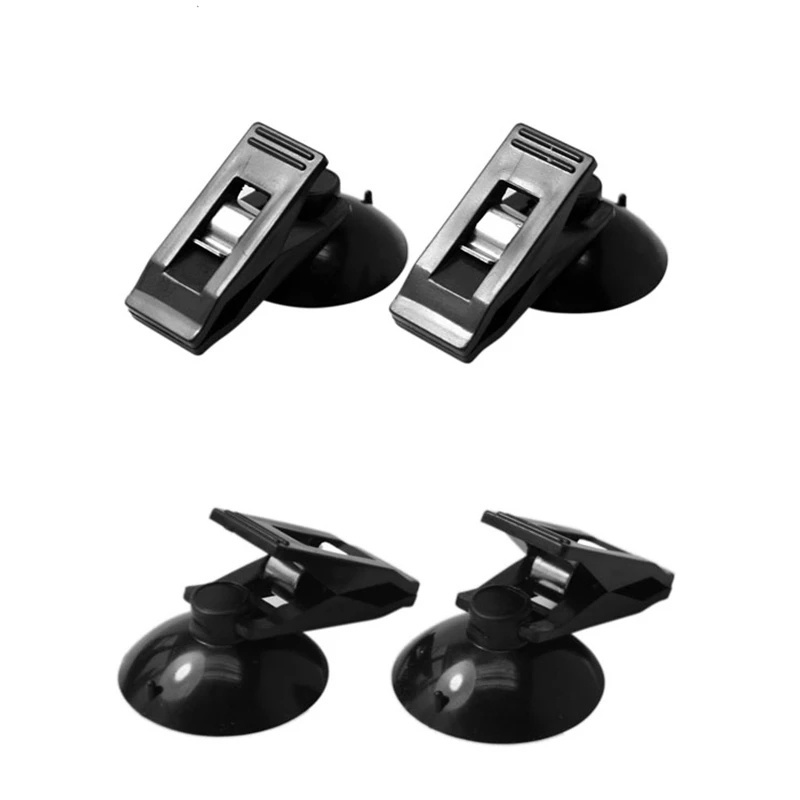 Bộ 2 Giá Đỡ Cốc Hút Gắn Kính Cửa Sổ Xe Hơi Bằng Nhựa Có Thể Tháo Gỡ Tiện Lợi