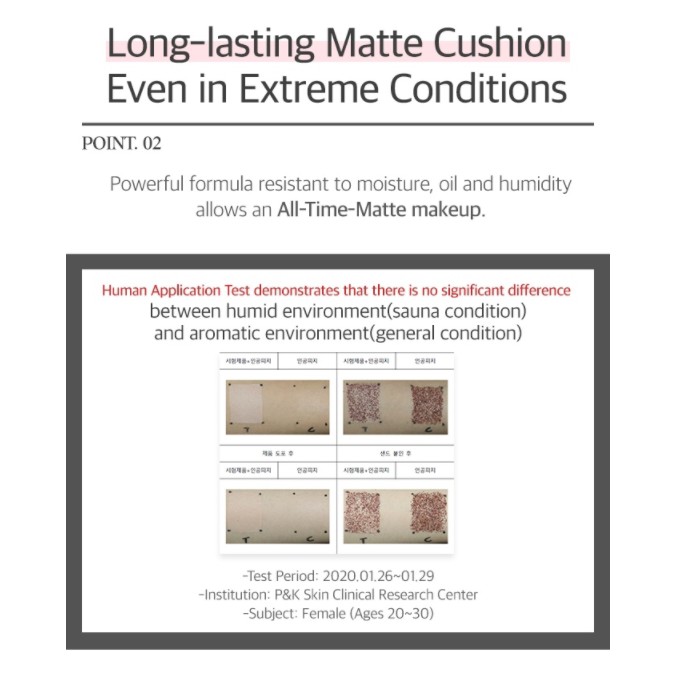 Phấn nước Etude House hai lớp mềm mịn SPF50+PA++++ 15g