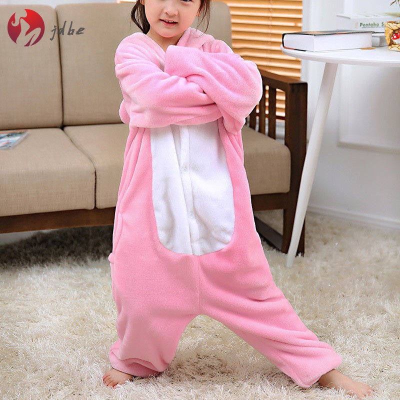 1 Bộ Đồ Ngủ Liền Thân Hình Heo Con Đáng Yêu Cho Bé