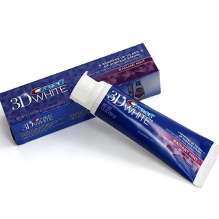 Kem đánh răng tẩy trắng CREST 3D white radiant mint