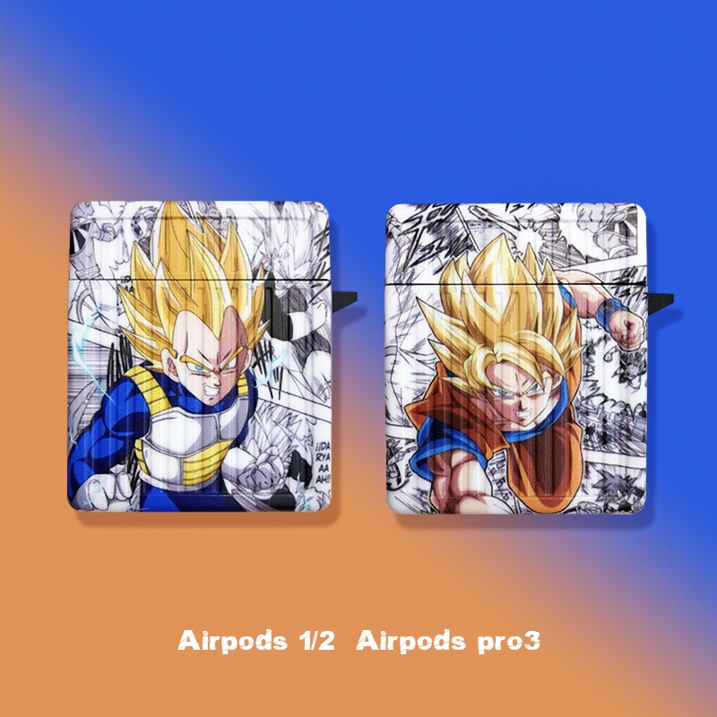 Vỏ Bảo Vệ Hộp Đựng Tai Nghe Airpods Kiểu Hoạt Hình Dragon Ball Cá Tính