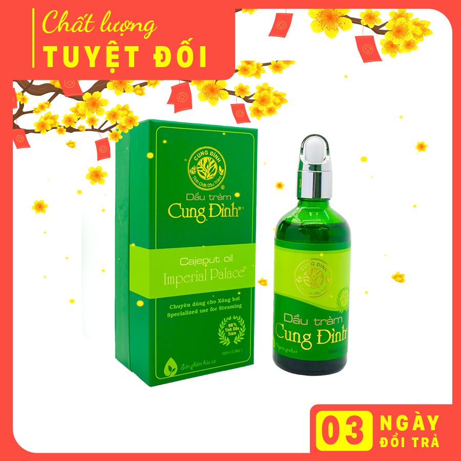 Dầu Xông Cung Đình 100ml Chính Hãng | Chuyên Dung Để Xông Phòng Giảm Stress