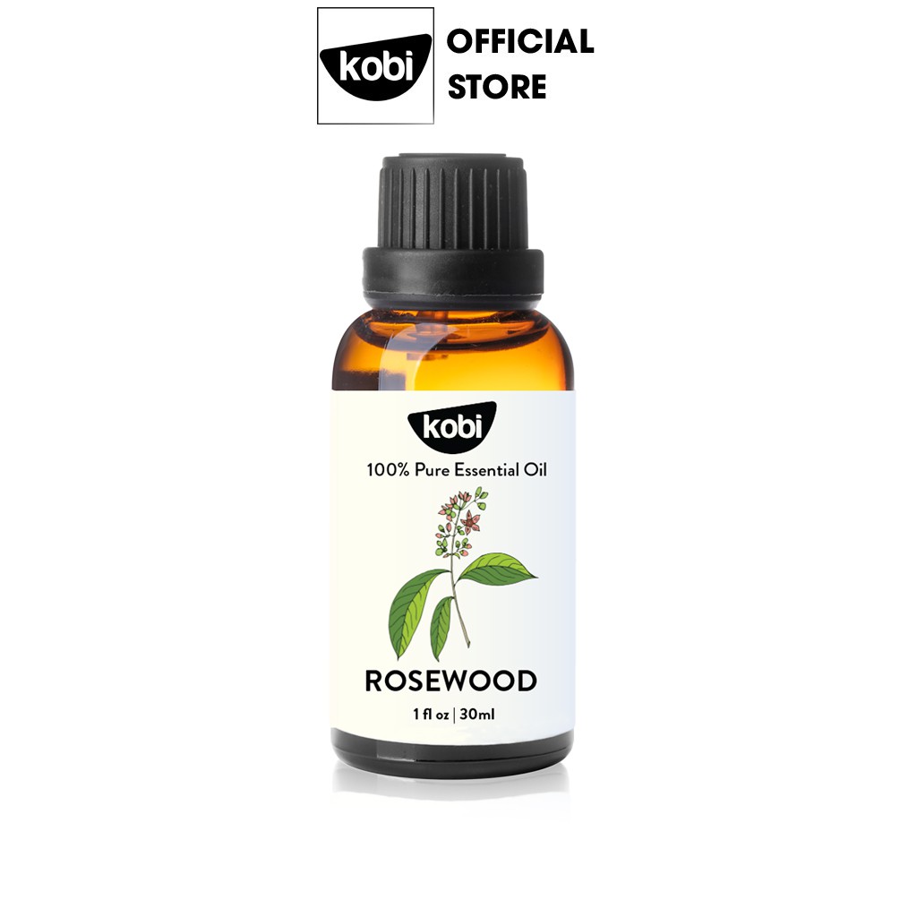 Tinh dầu Sả hoa hồng Kobi Palmarosa essential oil giúp đuổi muỗi, khử mùi, làm thơm phòng -5ml