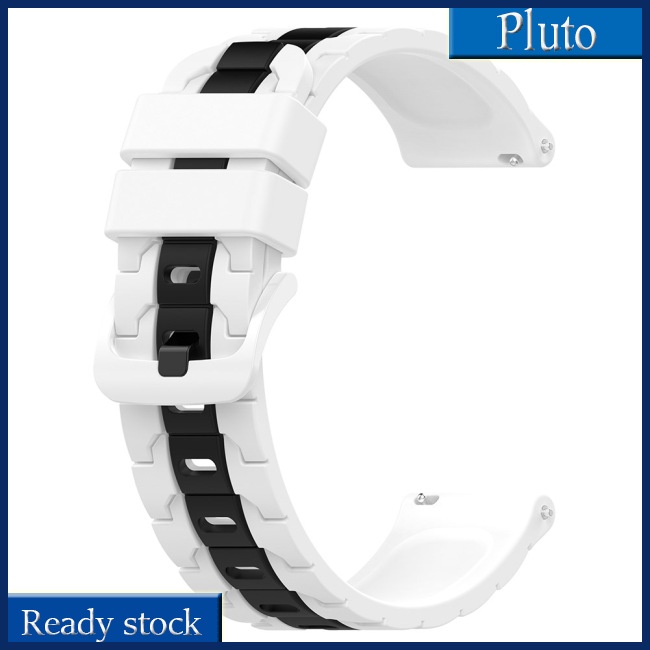 Mới Dây Đeo Silicon Hai Màu 20mm Cho Đồng Hồ Thông Minh Samsung Galaxy Watch5 Watch4