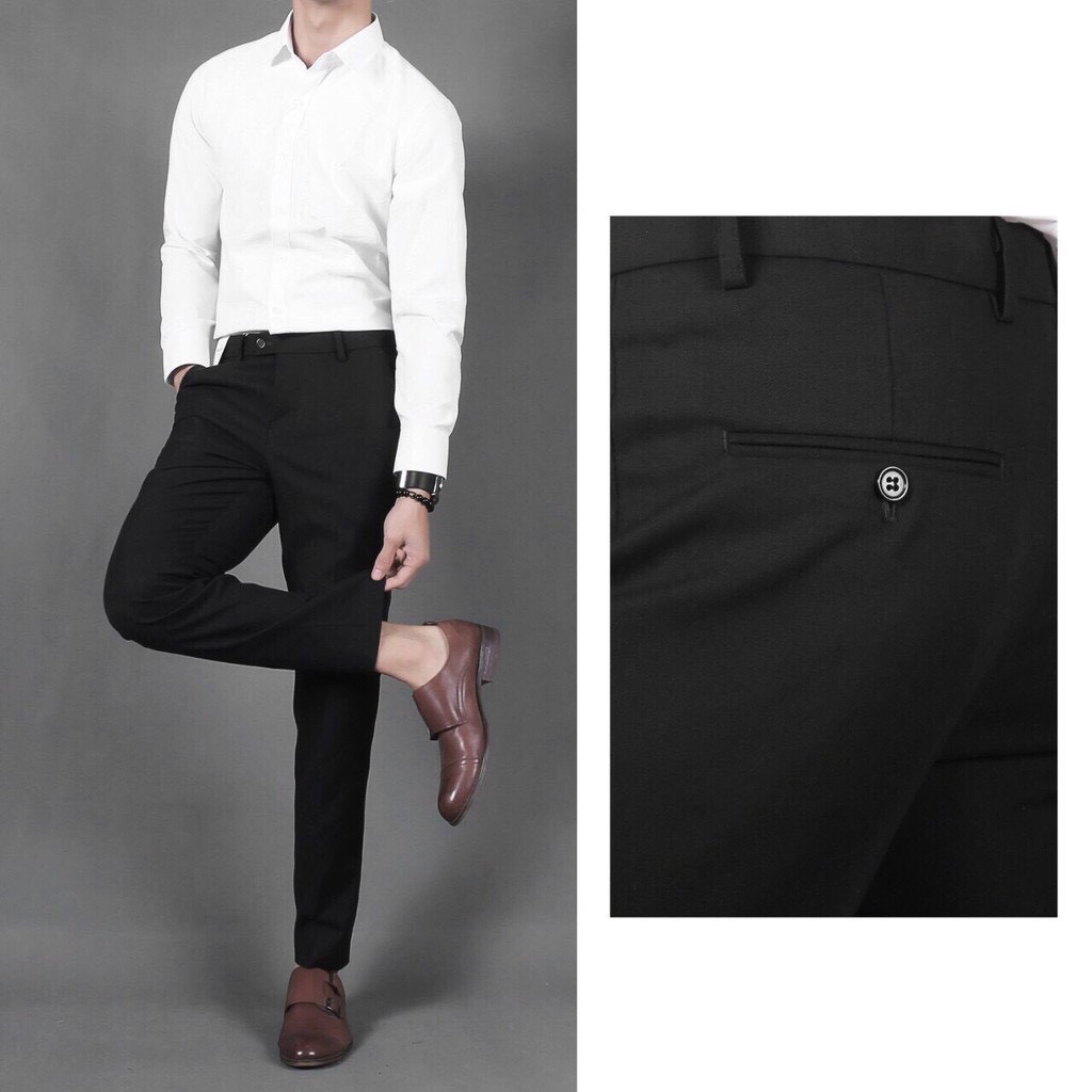 [ Cao Cấp] Quần Âu, Quần Tây Nam Công Sở Vải Chéo Cao Cấp | BigBuy360 - bigbuy360.vn