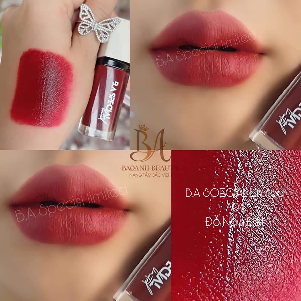 New New! [A07 Nâu Lạnh] Son B.A Special Limited – Son Hữu Cơ Không Chì Siêu Lì – Màu Son Tont Tây Sang Chảnh | BigBuy360 - bigbuy360.vn