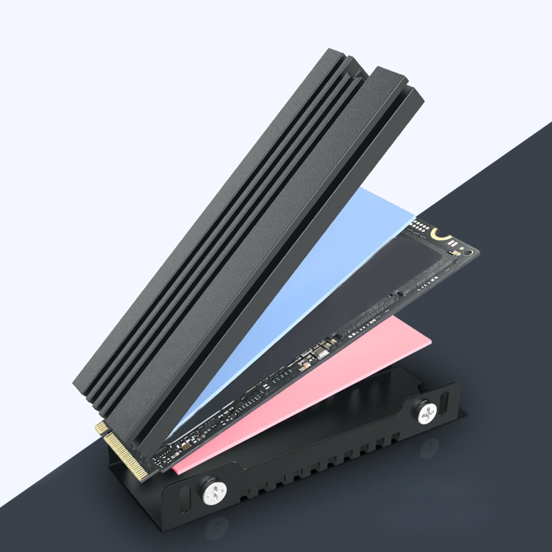 Bộ Tản Nhiệt Bằng Nhôm zzz 007 Cho M 2 SSD PC NVME 2280