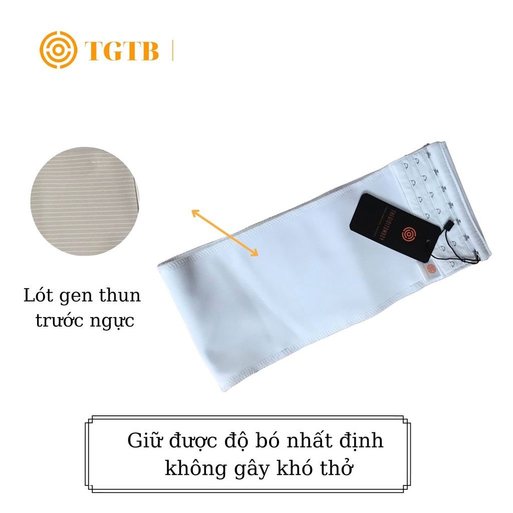 Áo Nịt Ngực Tomboy - Shop TGTB - Bản Nịt Vải- Có Lót Gen Thun Trước Ngực