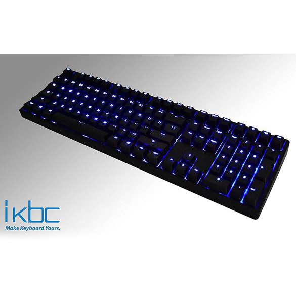 Bàn phím cơ iKBC TD 108 Brown switch Led Blue – PBT Double Shot Keycaps