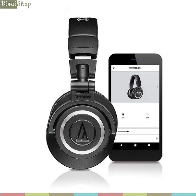 Audio Technica ATH-M50xBT - Tai Nghe Over-Ear Không Dây Bluetooth 5.0, Tích Hợp Micro
