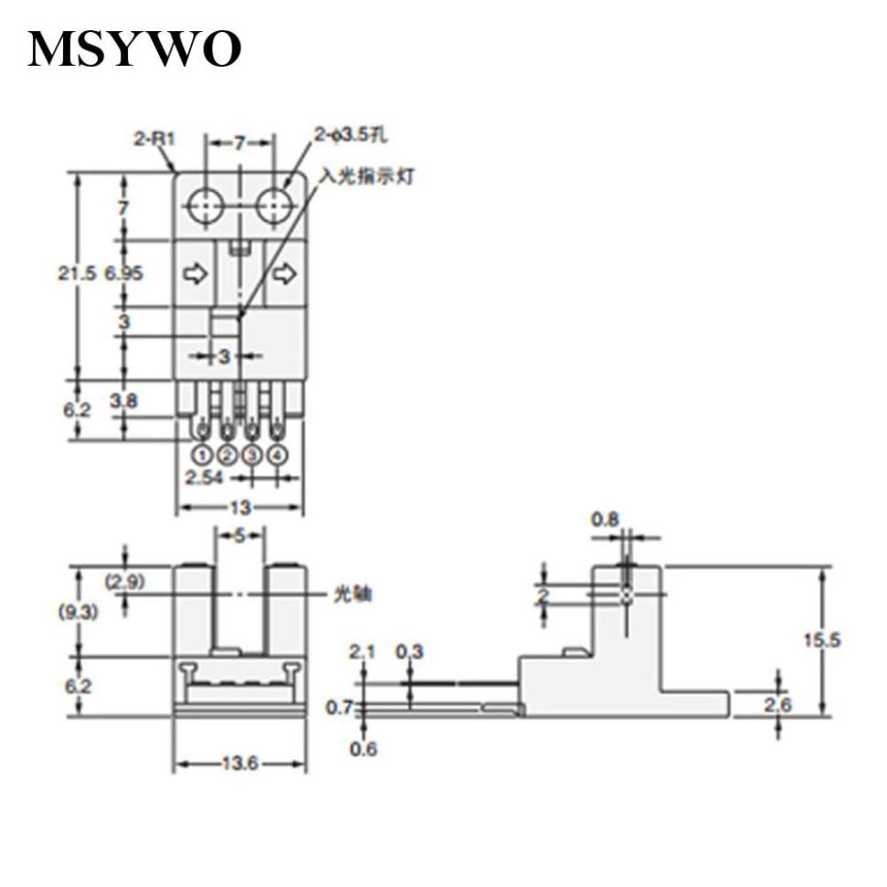 Linh Kiện Cảm Biến Cho Máy In Omron Ee-sx674 Marvelous Elegant