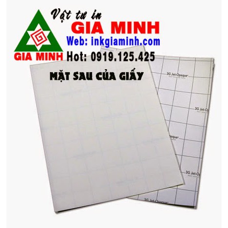 COMBO 10 TỜ GIẤY CAO SU 3G JET - KHỔ A4