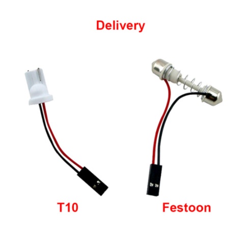 Đèn Led T10 W5w 16 24 36 48 COB 12V Ánh Sáng Trắng Trang Trí Nội Thất Xe Hơi