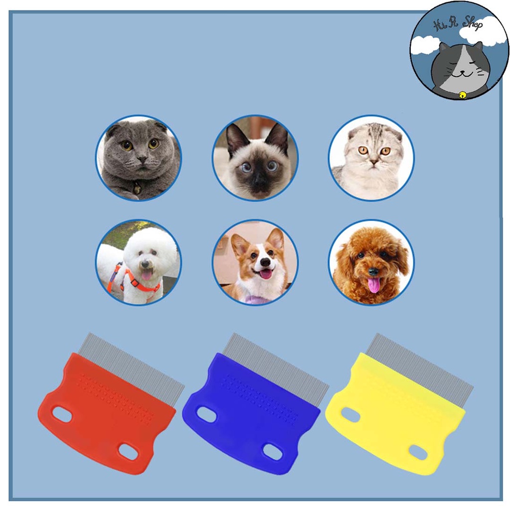 Lược Chải Ve Rận Cho Chó Mèo Chất Liệu ABS Dành Cho Thú Cưng