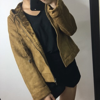 Áo khoác Da lộn Secondhand Hàn