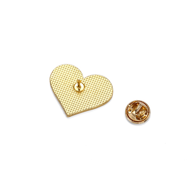 Ghim Cài Áo Hình Trái Tim Nhiều Màu Sắc Cho Bạn Bè