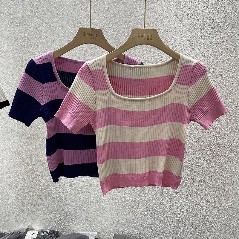 NRVP Áo Khoác Cardigan Dệt Kim Tay Ngắn Dáng Rộng Thiết Kế Mới Thời Trang Theo Phong Cách Hàn Quốc