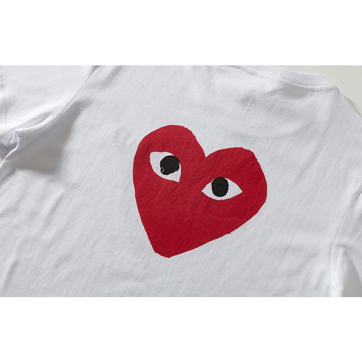 Mới Áo Thun Tay Ngắn In Chữ comme des garcons cdg Cá Tính Cho Nam Và Nữ